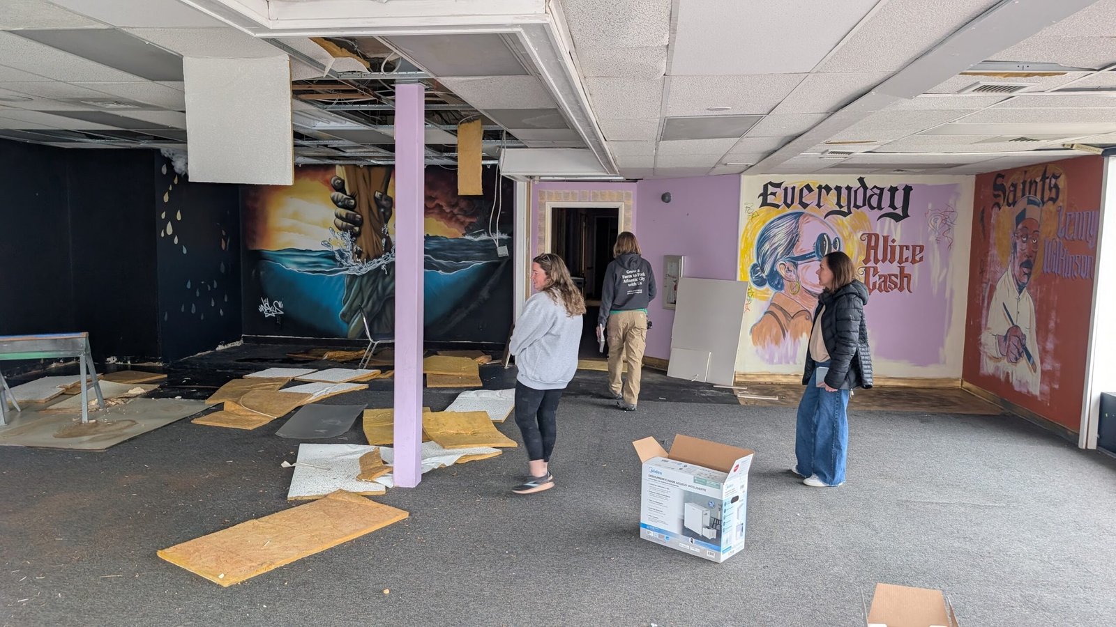 The C.R.O.P.S. facility in Atlantic City during construction